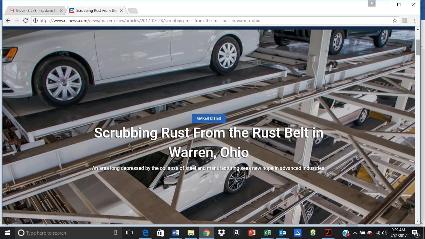 US News and World Report – AUTOParkit™ Positive Economic Impact