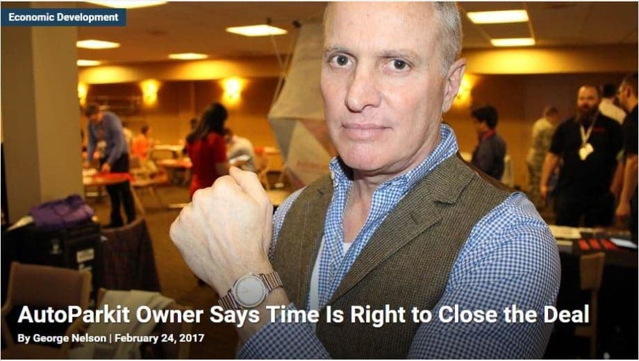AUTOParkit™ Owner Says Time Is Right to Close the Deal